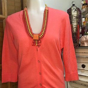 ✨️ 3 for $32 ✨️Gap Three Quarter sleeve Cardigan Size Small